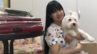 Vlogs - Unboxing Amazon Dogs Products Katies Pregnancy Updates Mariam Cabael