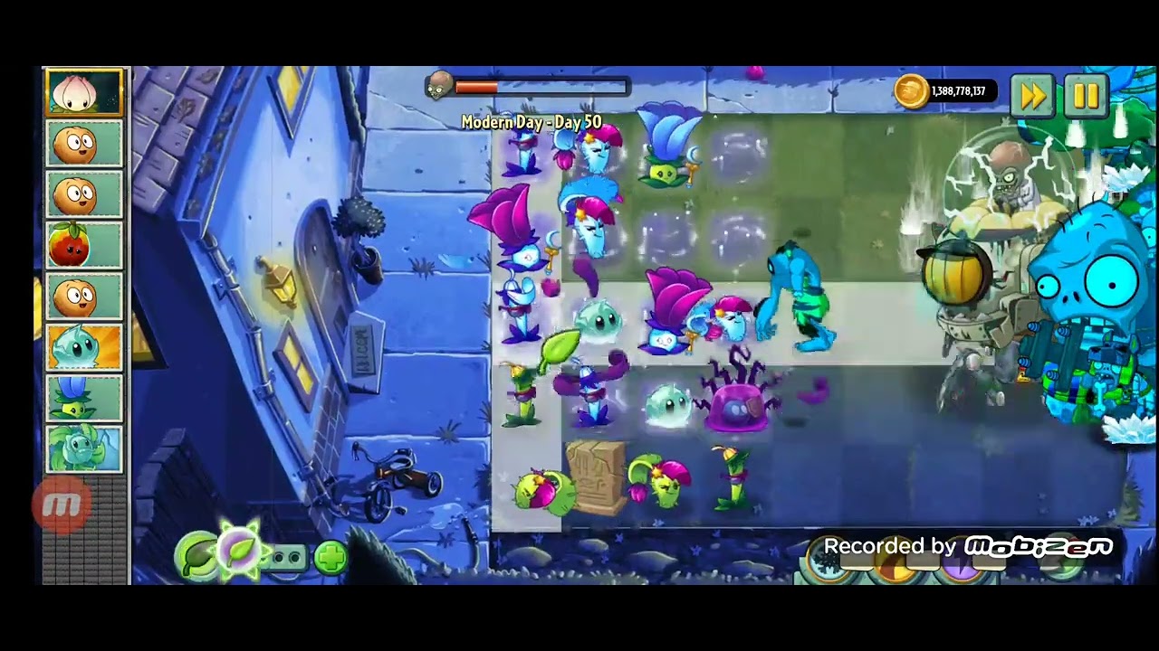 Plants Vs Zombies 2 Reflourished - Morden Day - Night 50 - End of the Morden Day