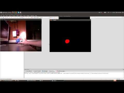 Fast object tracking using OpenCV/Freenect libraries and a Kinect camera