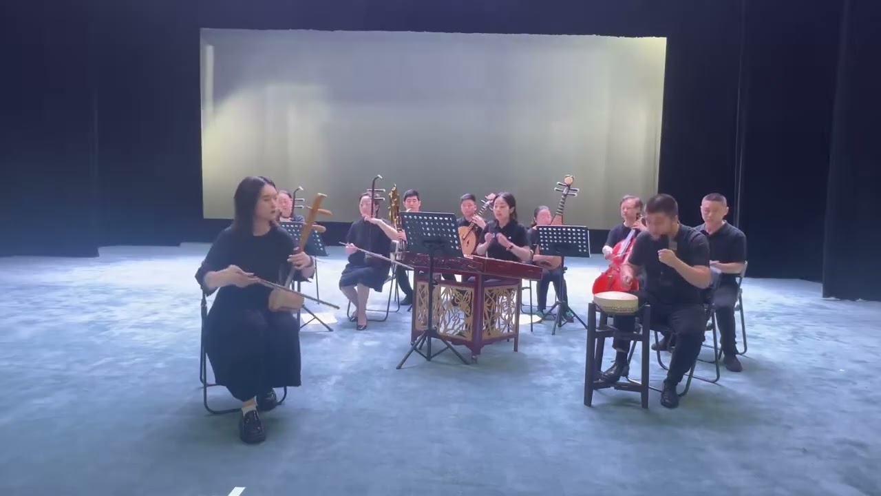 Gaibanzi 盖板子 (vertical fiddle) music from Sichuan 四川省, China