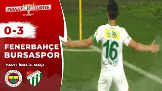 Fenerbahçe 0 - 3 Bursaspor (Ziraat Türkiye Kupası Yarı Final Rövanş Maçı) / 21.05.2015