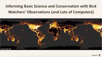 Dr. Wesley Hochachka • Informing Basic Science & Conservation with Bird Watchers’ Observations