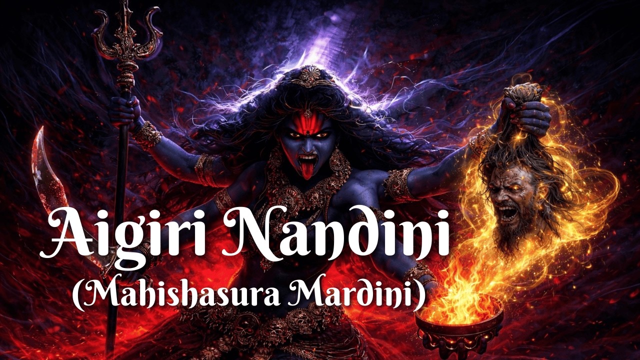Aigiri Nandini | Mahishasura Mardini 🔥 Most Powerful Durga Stotram | Feel the Divine Shakti Energy
