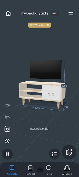 Credenza TV / Meja TV #moblo  #custom #furniture #home @wonokaryaid #fyp