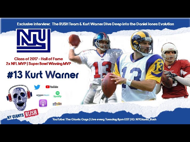 The Giants Guys (Ep 95) Hall of Fame QB Kurt Warner Interview