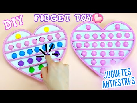 JUGUETES ANTIESTRÉS EN FORMA DE CORAZÓN – HAZLO TÚ MISMO: TIKTOK VIRAL FIDGET TOY