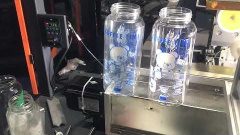 Multi color plastic bottle screen printing machine with CCD camera auto color matching system