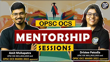 OPSC OAS MENTORSHIP  | OPSC OCS GUIDANCE | Odisha Preps | Prelims to  Interview Complete Guidance