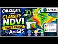 Calculate and Classify NDVI Class Range in ArcGIS