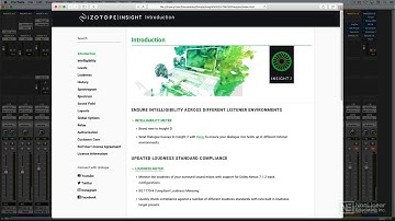 iZotope Insight 2 101: Gaining Insight - 2. Insight 2 Overview