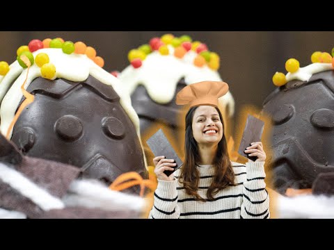 Make Delicious Chocolate Easter Eggs at Home | Kids Are Going To Love The Hidden Treats! 🧒🥚🔨🍫