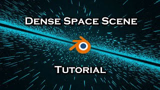 Looping Dense Starry Space Scene - Blender Tutorial