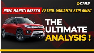 2020 BS6 Maruti Vitara Brezza (Facelift) Petrol MT & AT Variants (LXI, VXI, ZXI, ZXI+) Explained