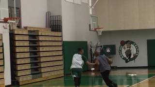 Boston Celtics assistant tries most ambitious shot ever