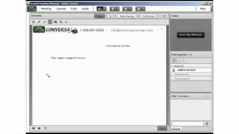 ConversaConmigo Tutorial - Whitebord Basics