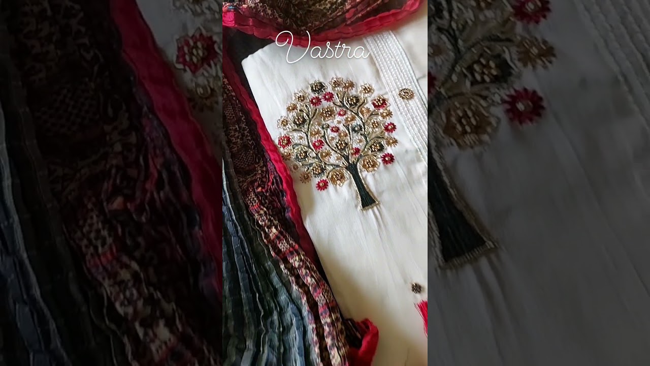 Beautiful cotton embroidered shirt