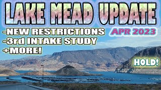 New Restrictions & Las Vegas Intake Study Lake Mead UPDATE April 2023 #water #update #lasvegas #2023 by MOJO ADVENTURES 488,104 views 1 year ago 10 minutes, 46 seconds