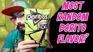 PICKLE FLAVORED DORITOS! | SPIKE REVIEWS
