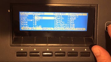 Kurzweil PC3: Tutorial 19 -- Audio Rate Modulation pt 1