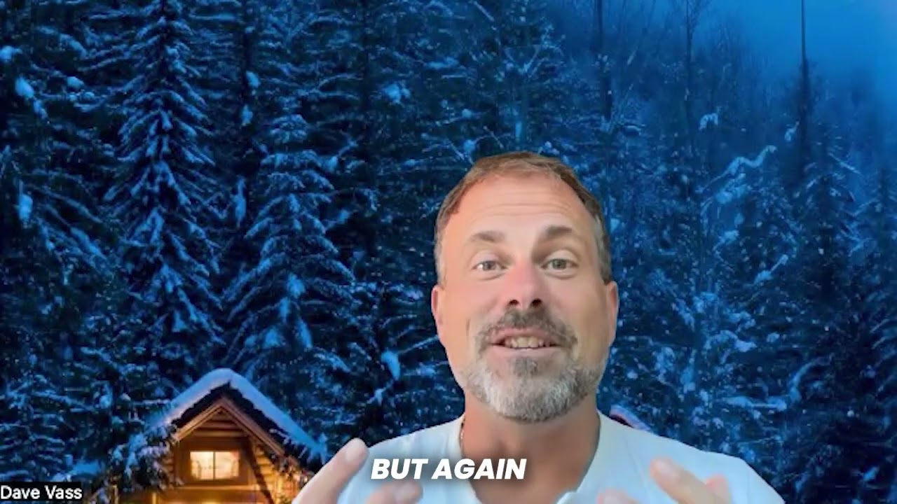 Dave Vass explaining the winter cohorts at The Healing Oasis
