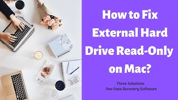 External Hard Drive Read-Only on Mac? Fixed!