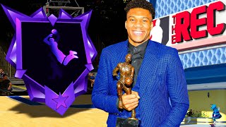 This 2018 Giannis Antetokounmpo Build is UNREAL in REC on NBA 2K24