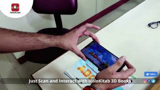 Augmented Reality Books in Classroom | Interactive learning for pre- schools | HoloKitab