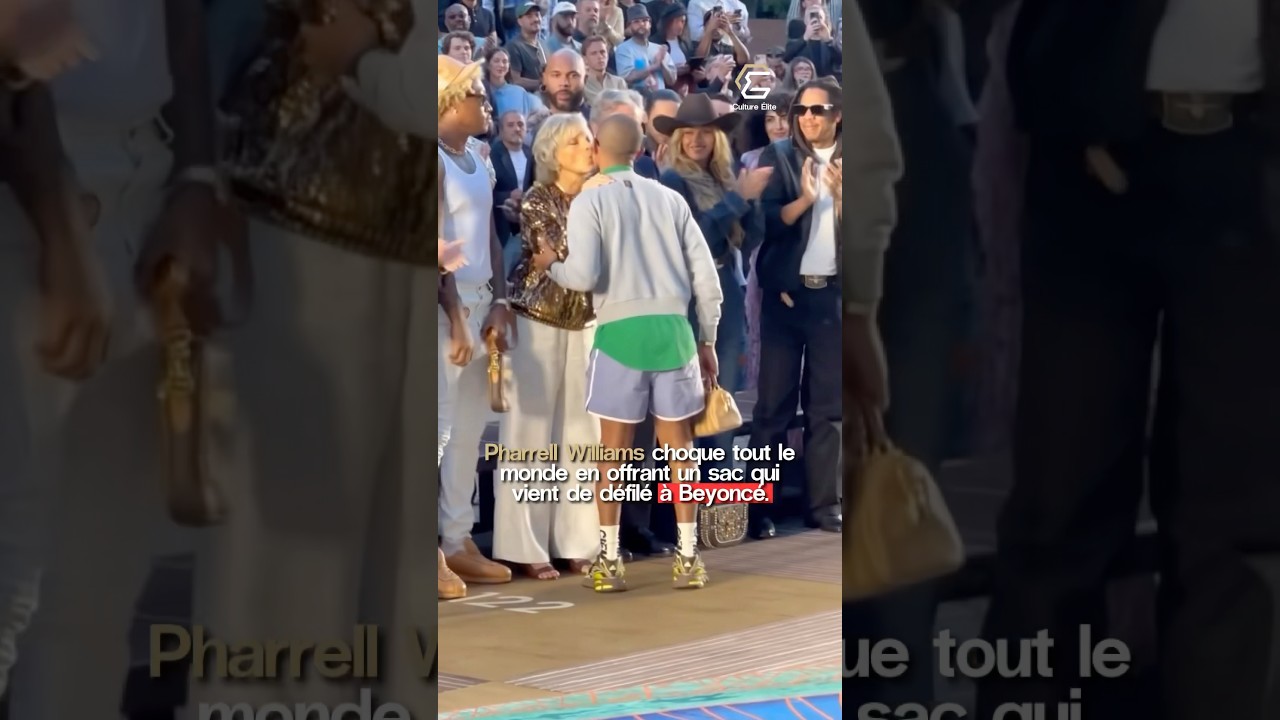Pharrell offre un sac Louis Vuitton tout juste sorti du défilé à Beyoncé.