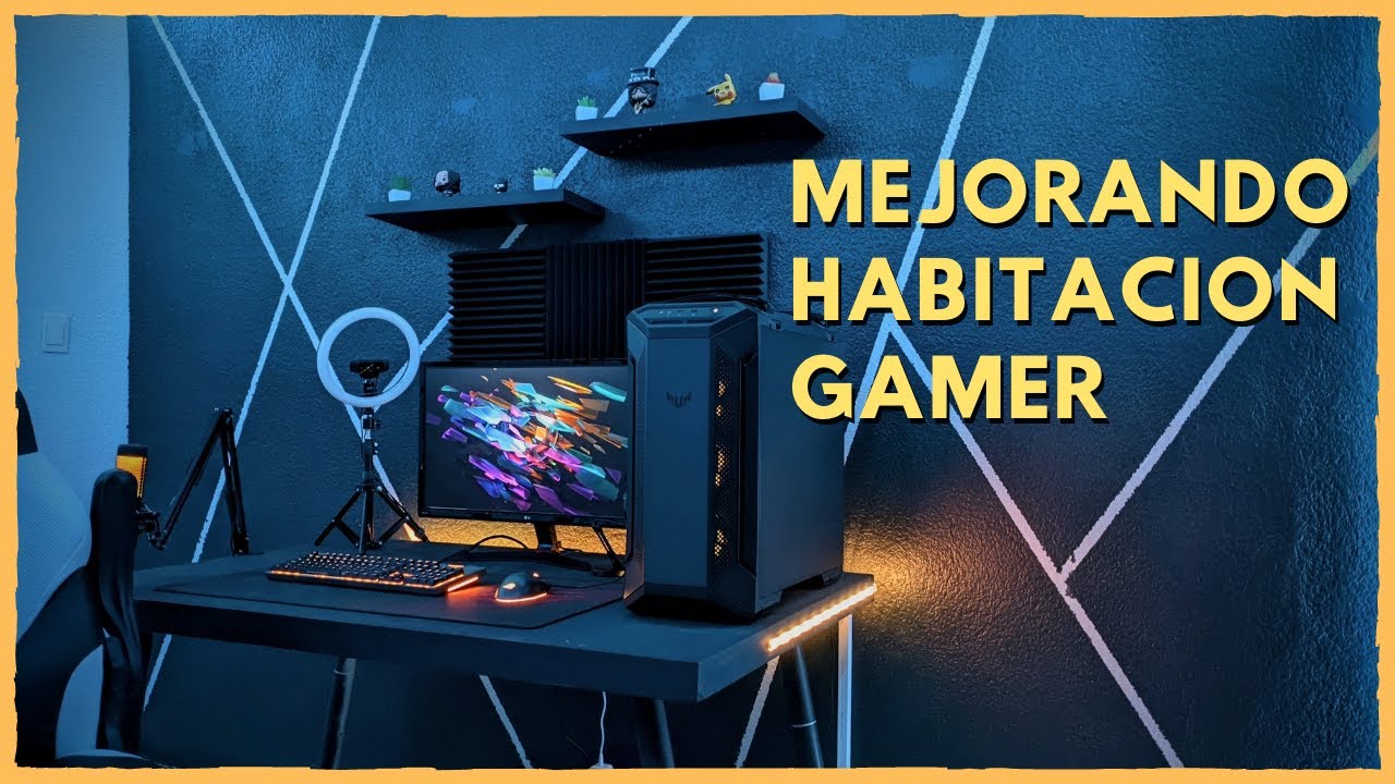 Setup Gamer Mejorando Mi Setup #2 | Mejoras en Habitacion Gaming - YouTube