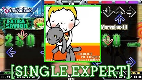 【DDR A】 CHOCOLATE PHILOSOPHY / 常盤ゆう [SINGLE EXPERT] 譜面確認 Play