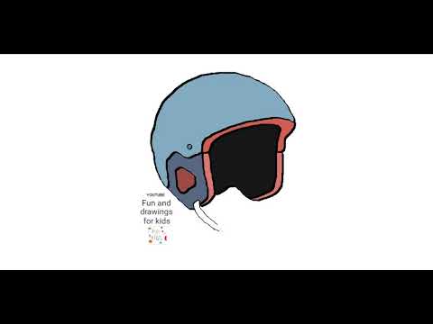 Video: Come Disegnare Un Casco