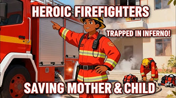 HEROIC Firefighters Save Mother & Child from Raging Inferno!