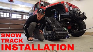 American Track Truck | Snow Track Installation on Jeep