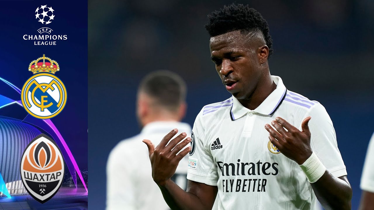 Real Madrid vs Shakhtar Donetsk 2-1 | Vinicius.J & Rodrygo & Zubkov ...