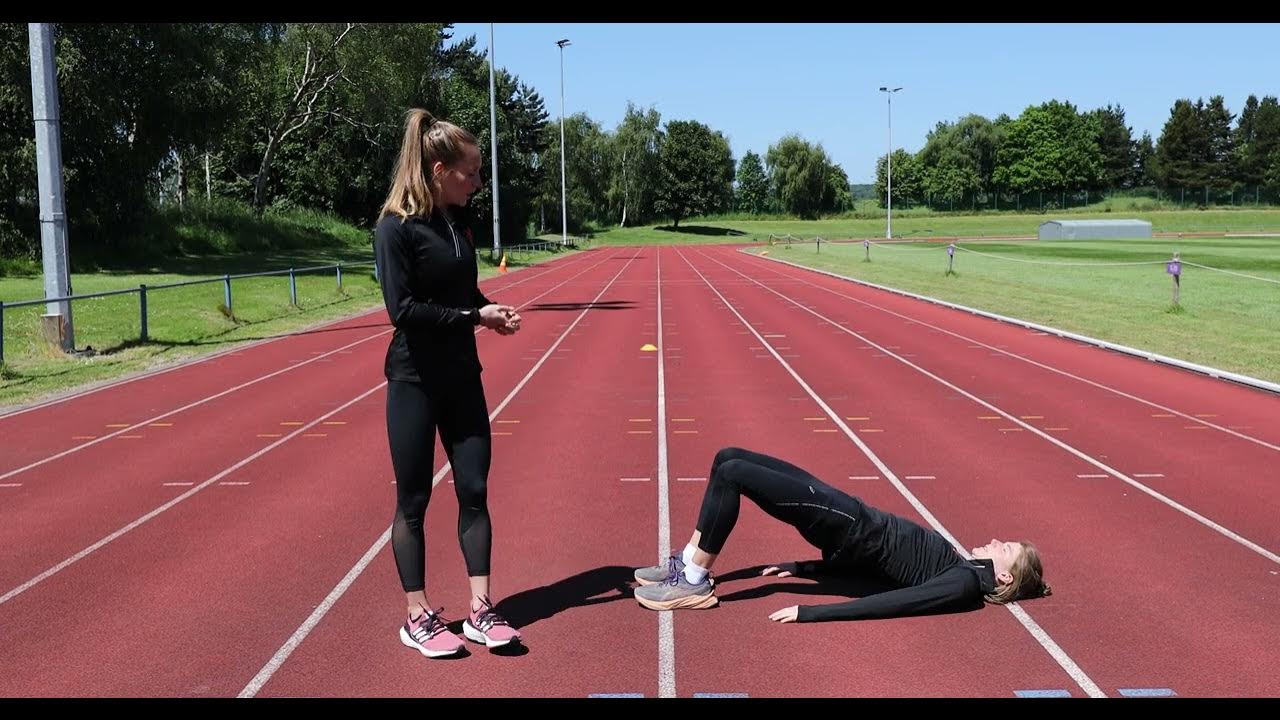 Glute Bridge Hamstring Walkout Exercise Tutorial Proper Form and