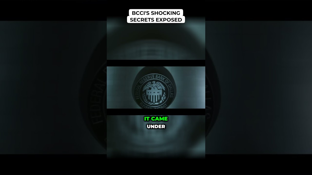 BCCI's Shocking Secrets Exposed