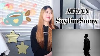 Download Lagu Afgan - say i'm sorry (Official MV) | Reaction MP3