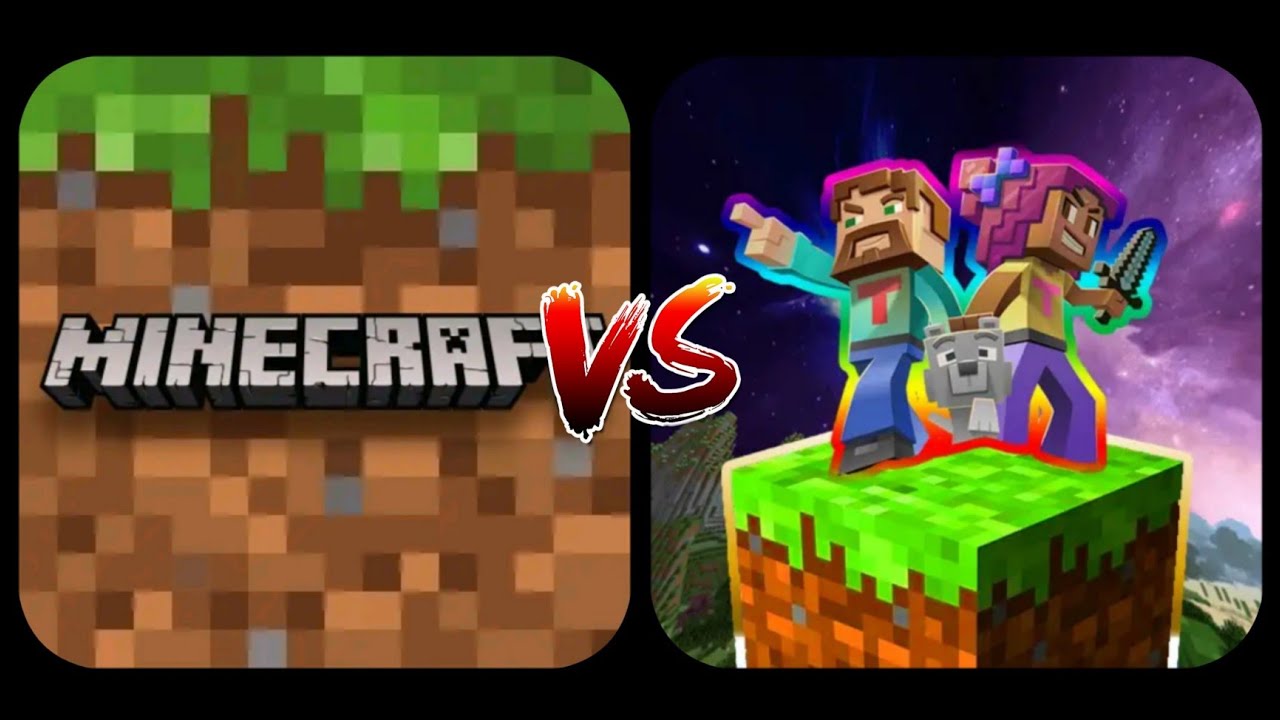 Minecraft PE VS LokiCraftsman Realistic - YouTube