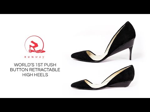 collapsible high heels