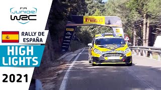 Junior WRC Highlights Day 1: WRC RallyRACC - Rally de España 2021