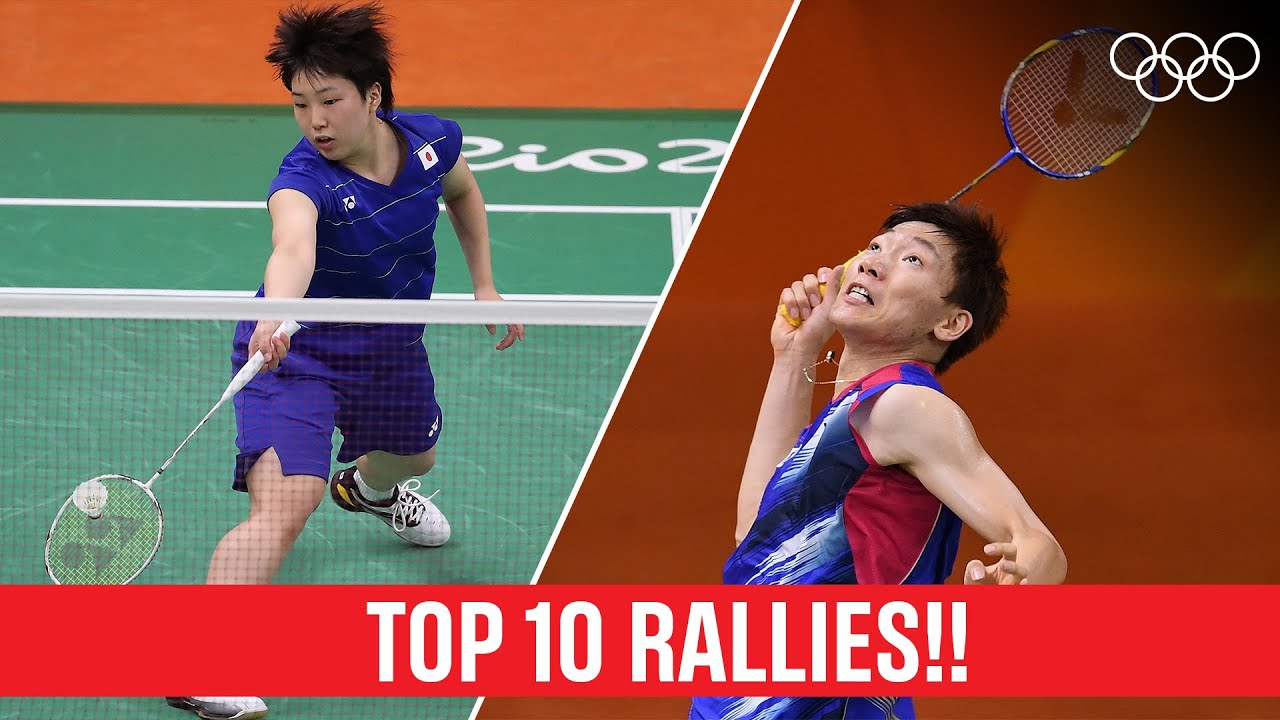 INCREDIBLE Badminton Rallies at Rio 2016 🏸