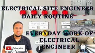 Daily Job Of An Electrical Engineer | Electrical Site Engineer Daily  Routine - Youtube