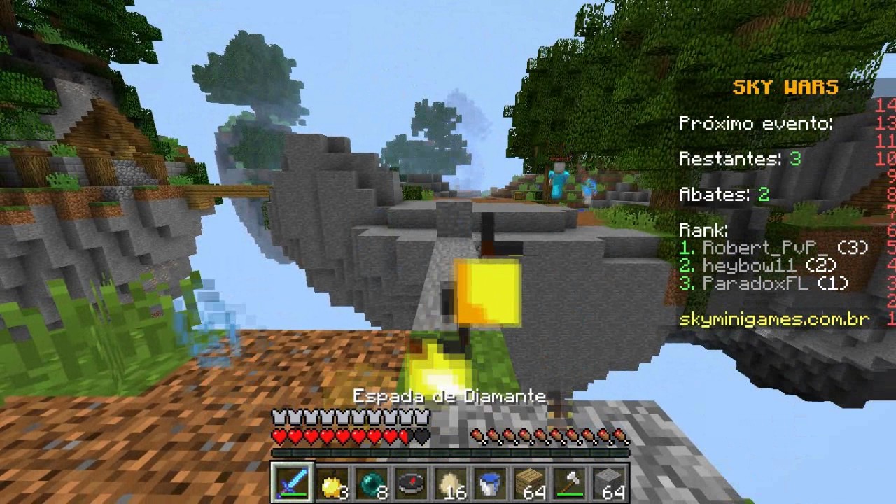 Minecraft | SkyMinigames - Win ezz!? | 720p - heybow!