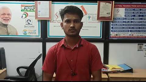 Ashish Sharma Trained & Placed By Sofcon Noida | PLC SCADA Course