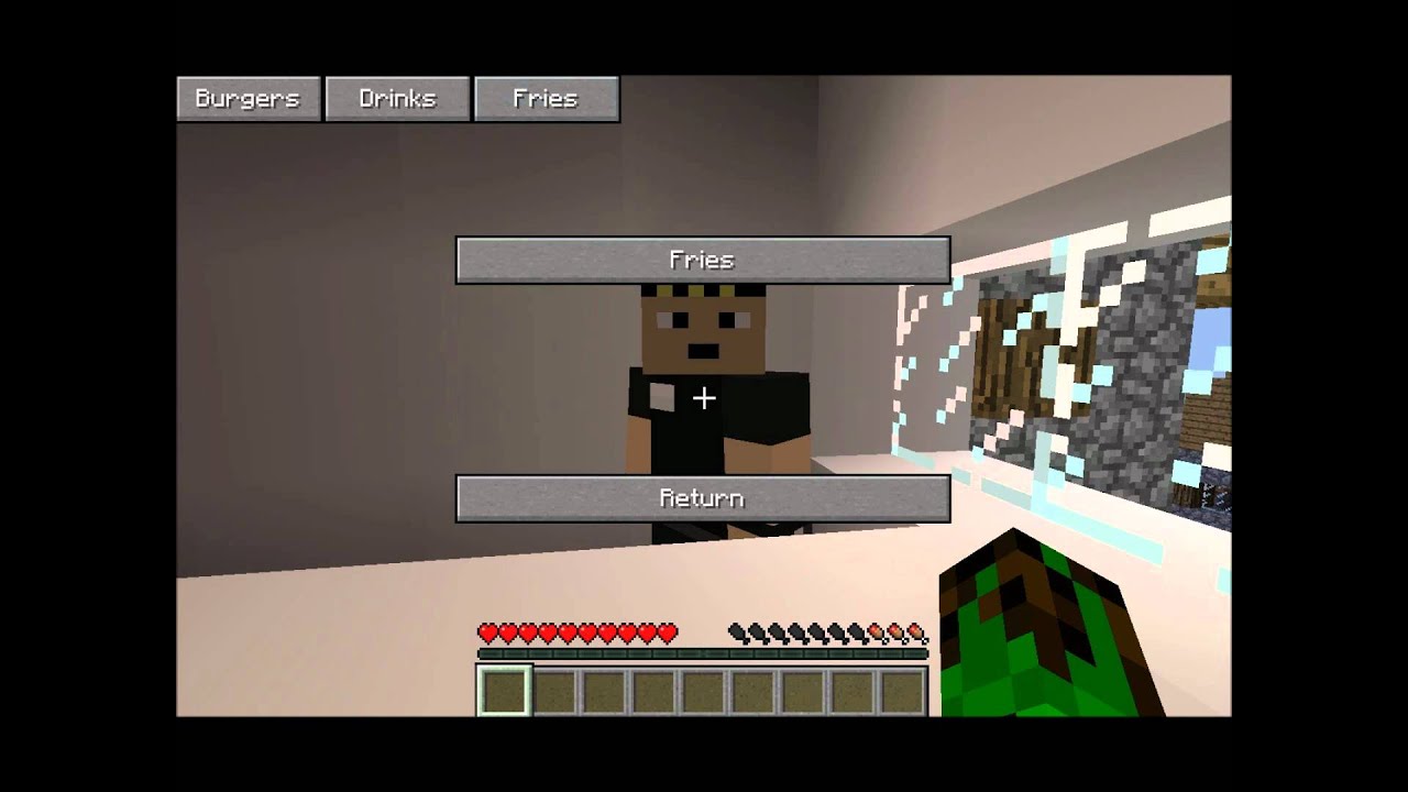 Minecraft Mod Showcase: McDonalds Mod!