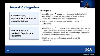 HCAI Webinar | Health Careers Exploration Program (HCEP)