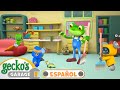 Día de limpieza | 🐸 Garaje de Gecko | Carros para niños | Vídeos educativos