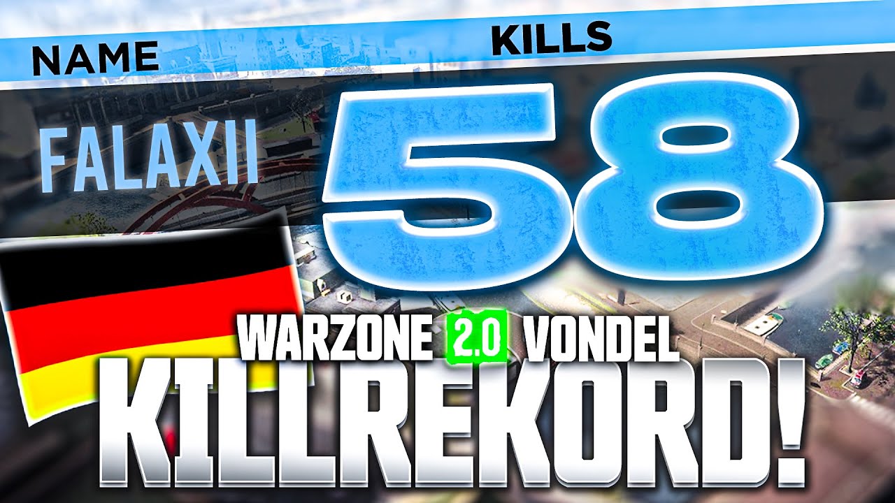 *58 KILLS* DEUTSCHER KILL REKORD auf VONDEL! 🤯
