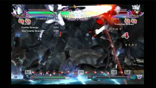 Hakumen CSE: (0) 2c AA ＞ (s)j.2a, AD j.2a, j.C