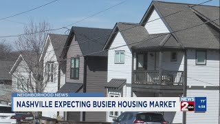 Nashville expecting busier housing market